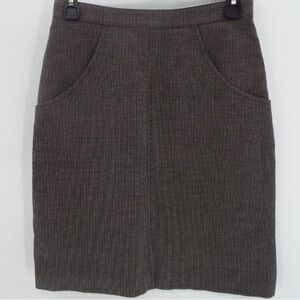 A.P.C Women's Linen/Cotton Pocket Skirt